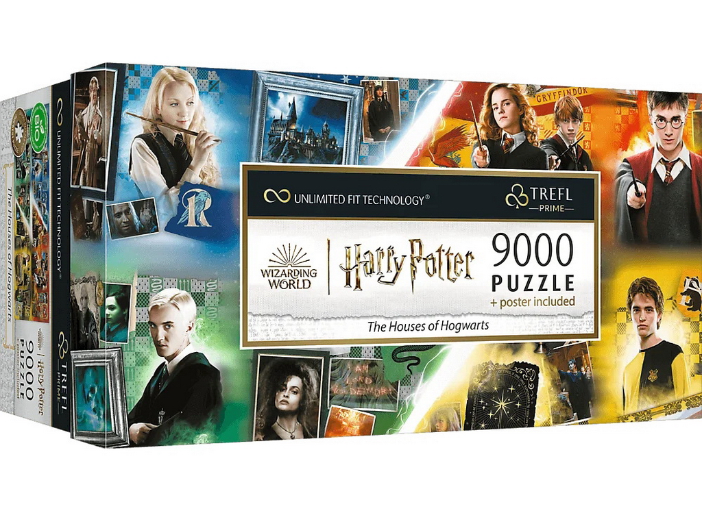 Пазл Trefl Prime UFT Harry Potter Будинки Хогвартса, 9000 елементів