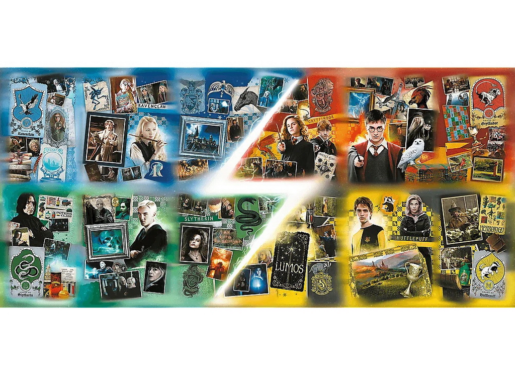 Пазл Trefl Prime UFT Harry Potter Будинки Хогвартса, 9000 елементів