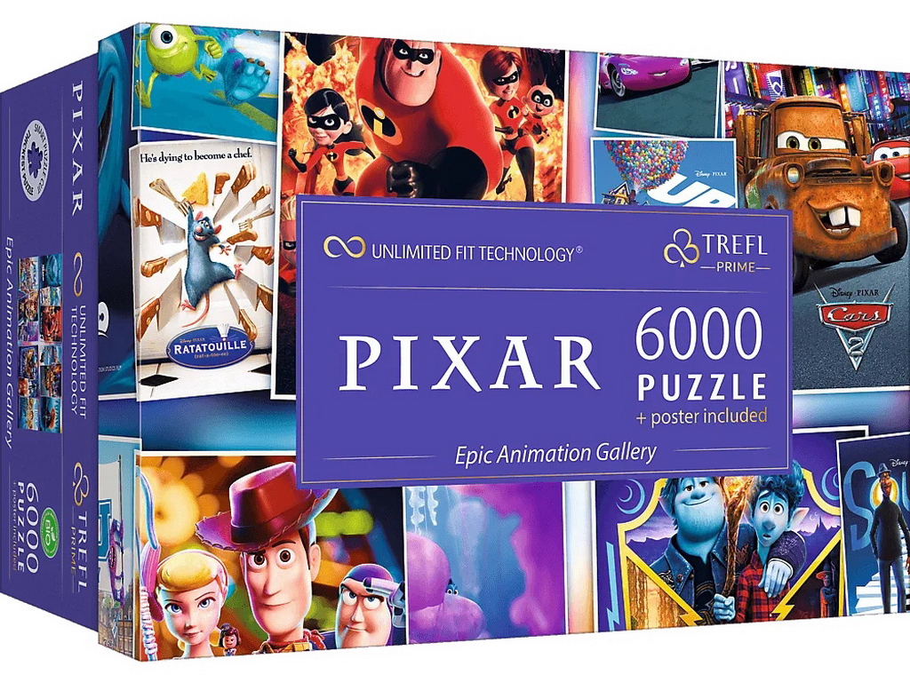 Пазл Trefl Prime UFT Pixar Галерея епічної анімації, 6000 елементів