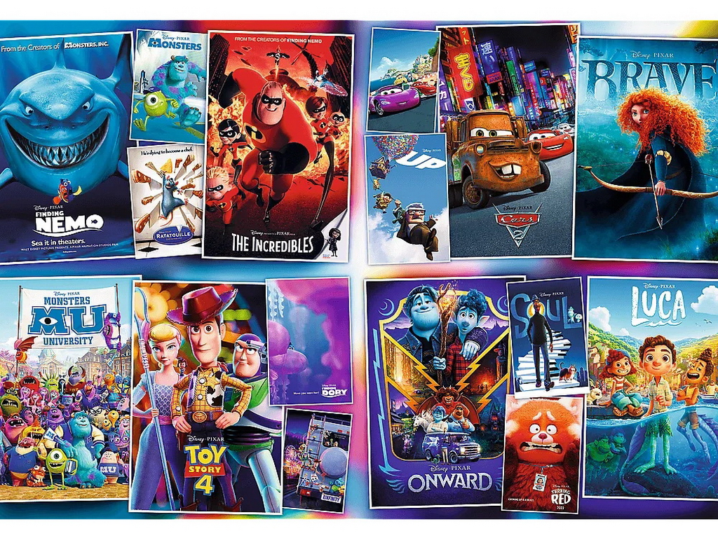 Пазл Trefl Prime UFT Pixar Галерея епічної анімації, 6000 елементів