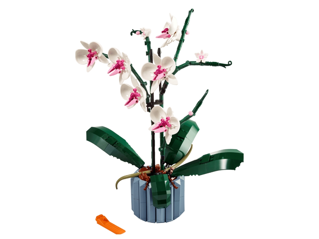 Конструктор LEGO Botanicals Орхидея, 608 деталей