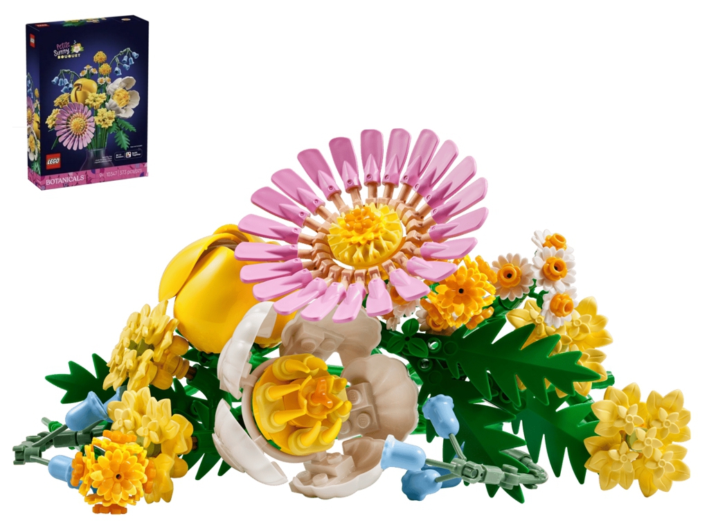Конструктор LEGO Botanicals Миниатюрный солнечный букет, 373 деталей