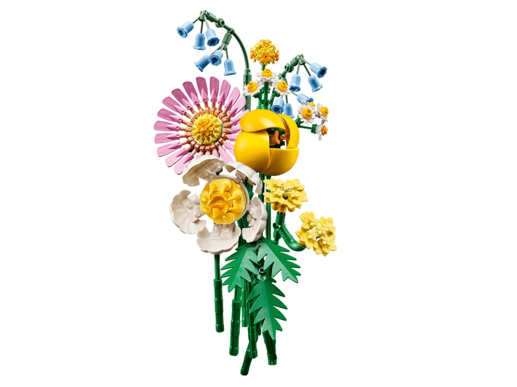 Конструктор LEGO Botanicals Миниатюрный солнечный букет, 373 деталей