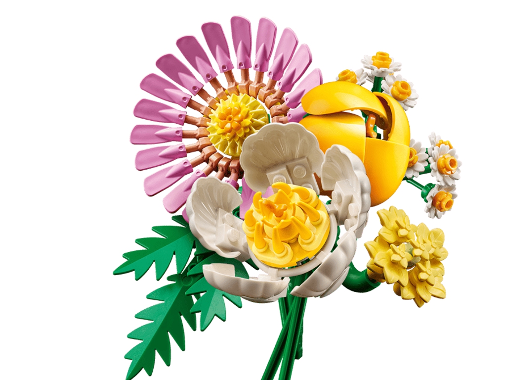 Конструктор LEGO Botanicals Миниатюрный солнечный букет, 373 деталей