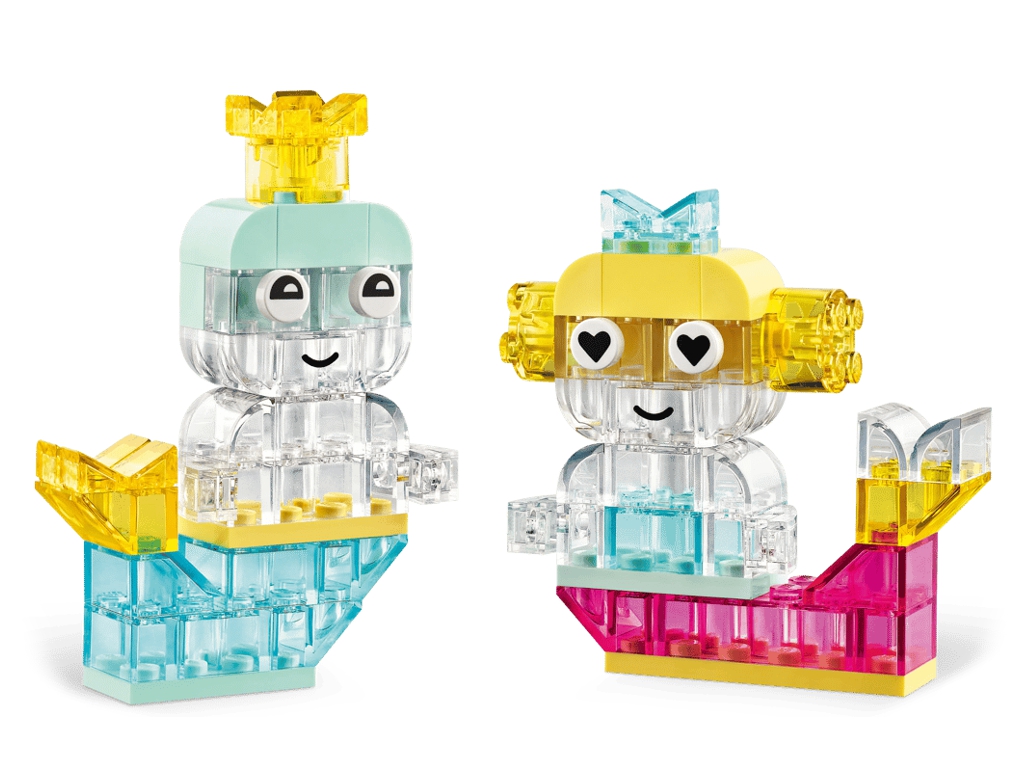 Конструктор LEGO Classic Чарівна прозора коробка, 340 деталей