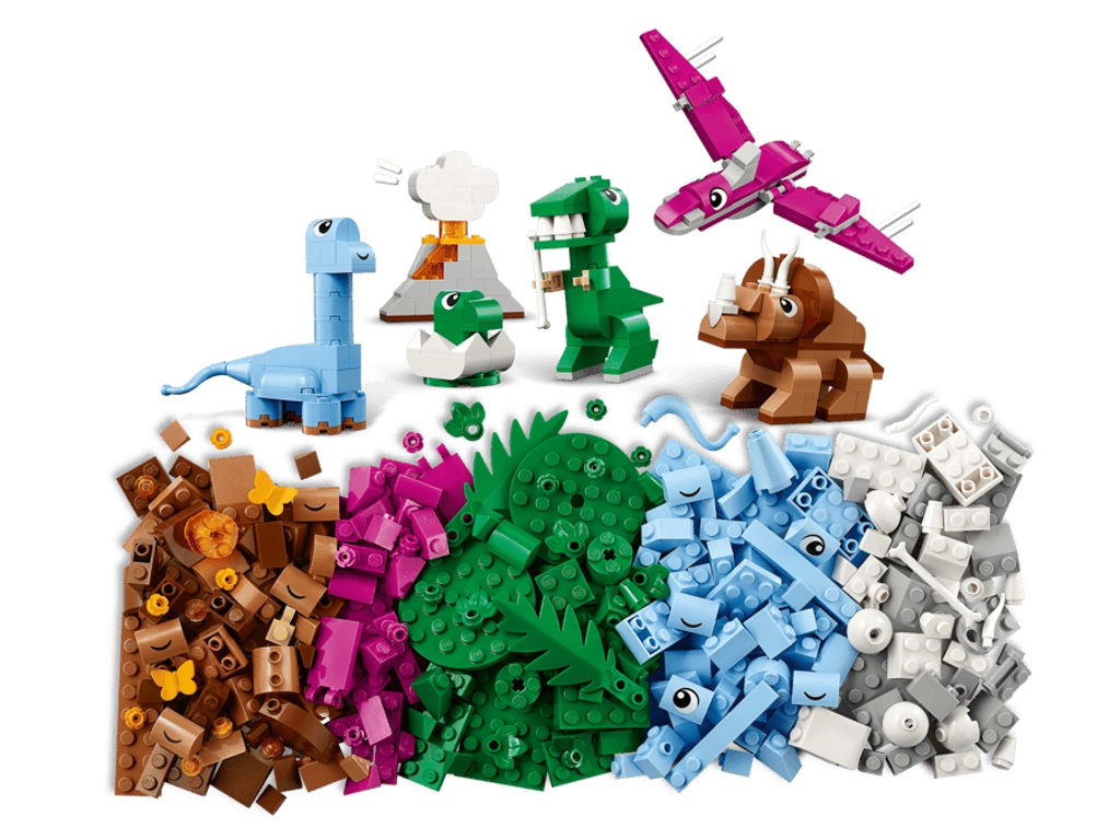 Конструктор LEGO Classic Творческие динозавры, 450 шт