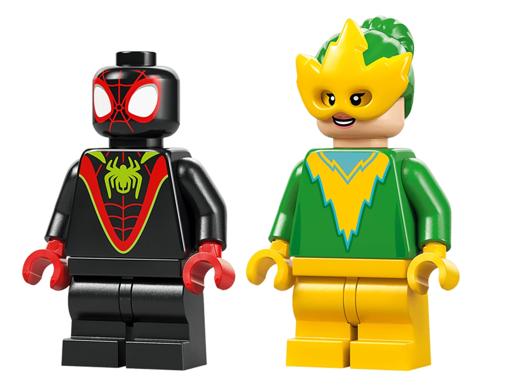 Конструктор LEGO Marvel Гонки на электромобилях с динозаврами, 124 детали