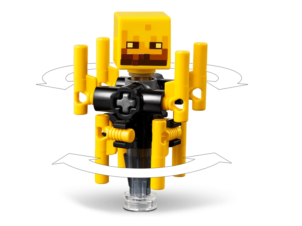 Конструктор LEGO Minecraft Битва с лавой в Незере, 99 деталей