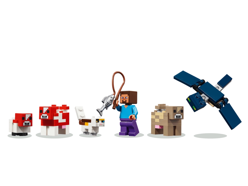 Конструктор LEGO Minecraft Грибной дом, 272 детали