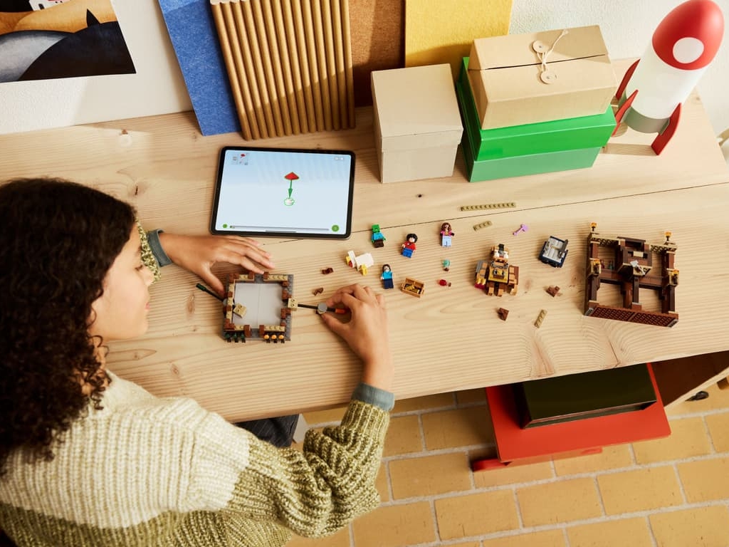 Конструктор LEGO Minecraft Пустынный патруль разбойников, 105 деталей