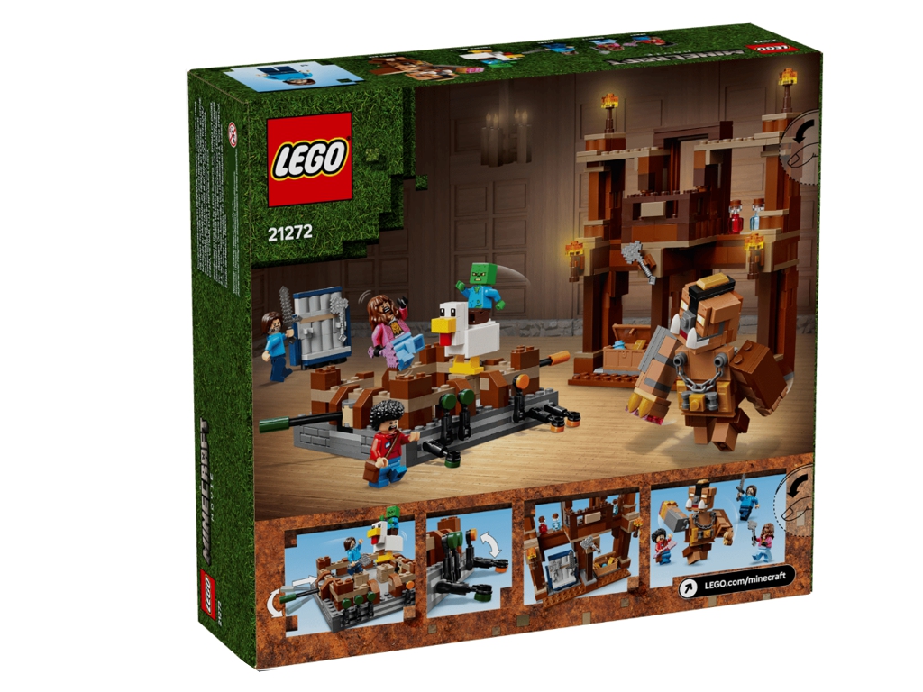 Конструктор LEGO Minecraft Пустынный патруль разбойников, 105 деталей