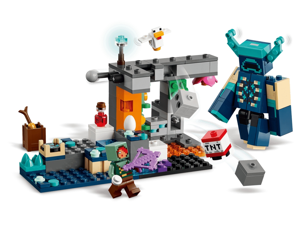 Конструктор LEGO Minecraft Встреча с Боронителем, 238 деталей