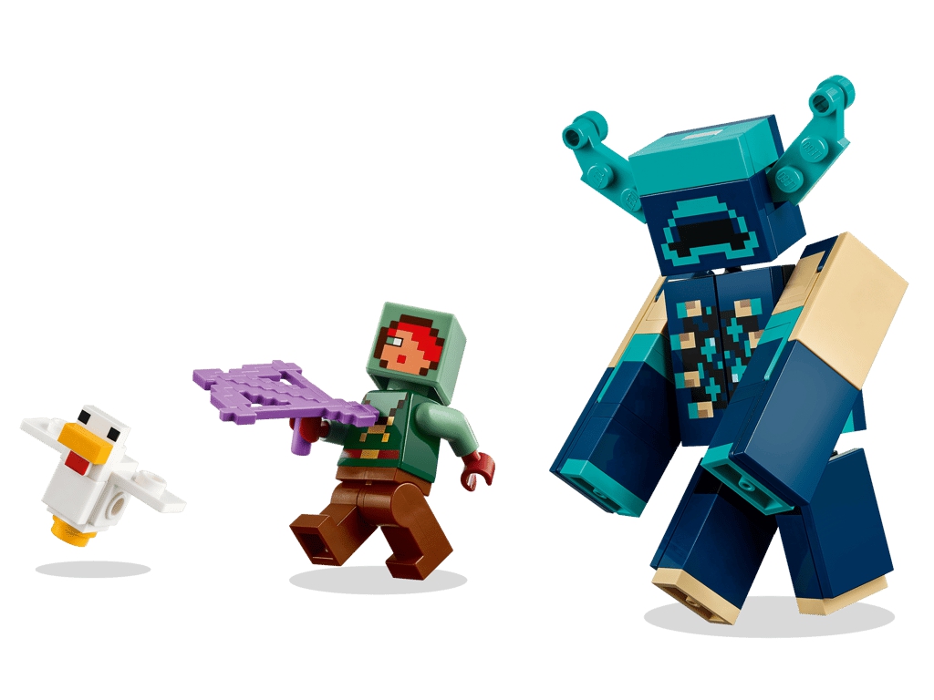Конструктор LEGO Minecraft Встреча с Боронителем, 238 деталей