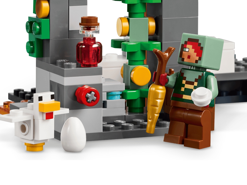 Конструктор LEGO Minecraft Встреча с Боронителем, 238 деталей