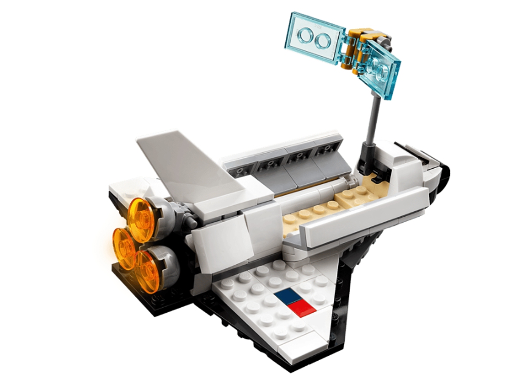 Конструктор LEGO Creator 3 в 1 Космический шаттл, 144 детали