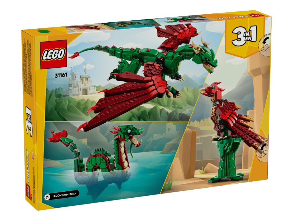 Конструктор LEGO Creator Средневековый дракон, 715 деталей