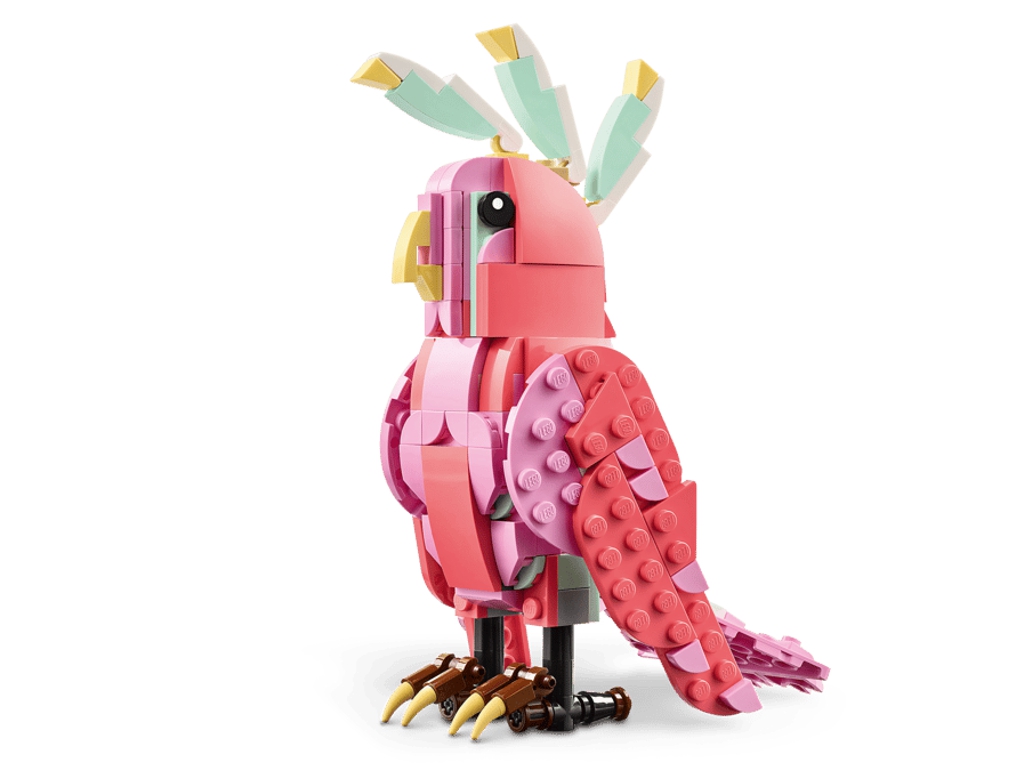 Конструктор LEGO Creator 3 в 1 Дикие животные: Розовый фламинго, 288 деталей