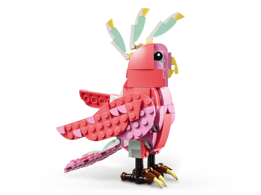 Конструктор LEGO Creator 3 в 1 Дикие животные: Розовый фламинго, 288 деталей