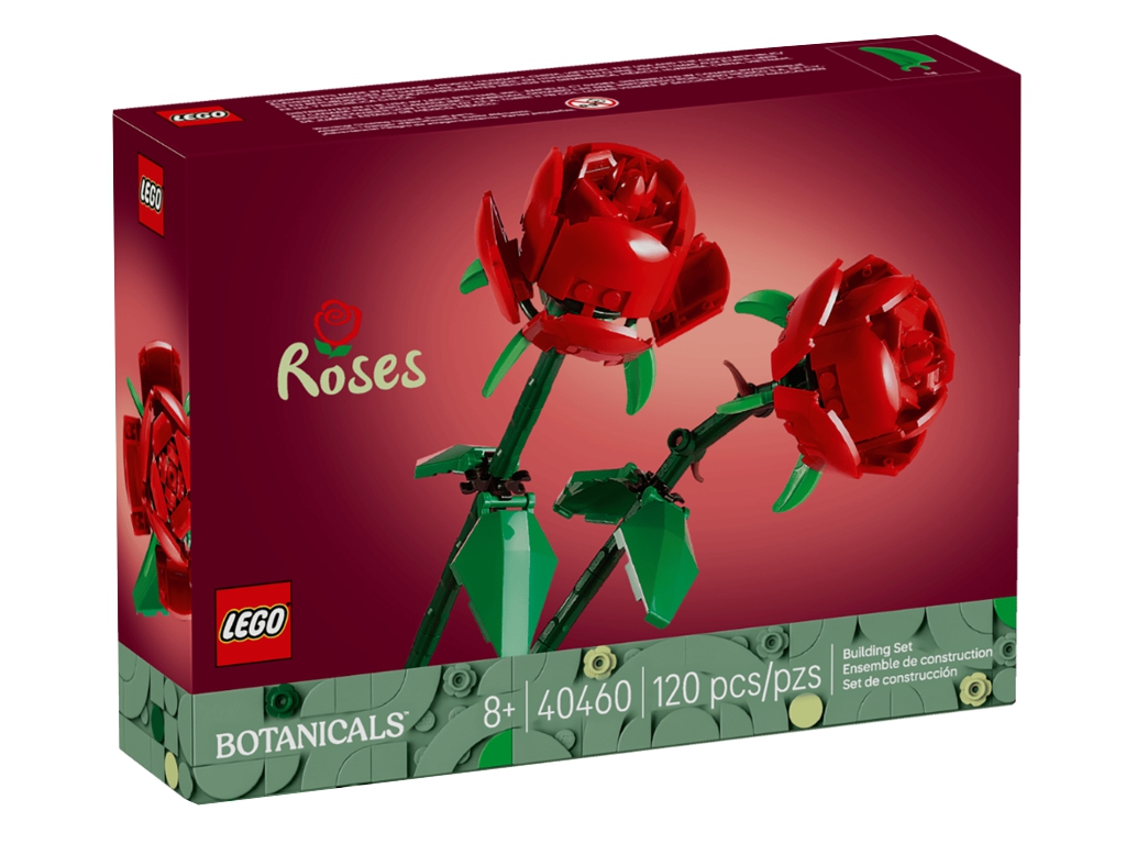 Конструктор LEGO Botanicals Троянди, 120 деталей