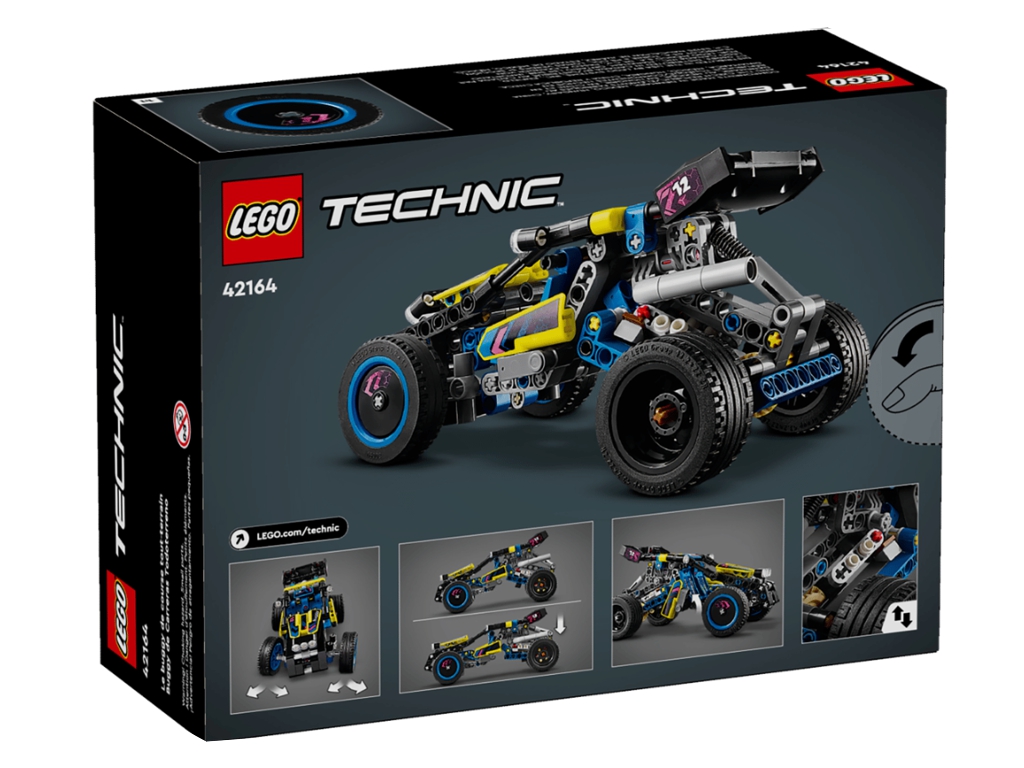 Конструктор LEGO Technic Внедорожник-баги для гонки, 219 деталей