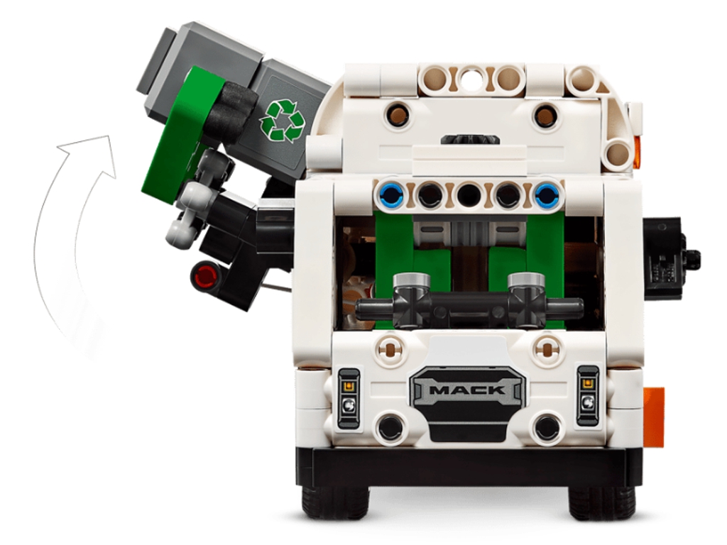 Конструктор LEGO Technic Мусоровоз Mack LR Electric, 503 детали