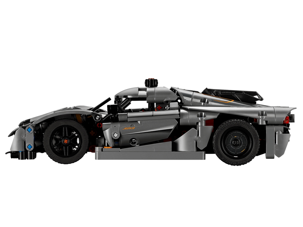 Конструктор LEGO Technic Koenigsegg Jesko Absolut, серый гиперкар, 801 деталей