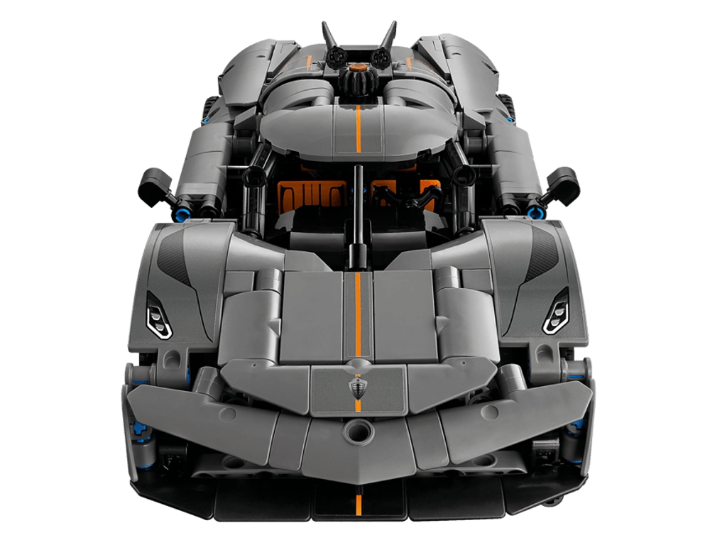 Конструктор LEGO Technic Koenigsegg Jesko Absolut, серый гиперкар, 801 деталей
