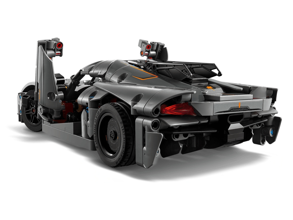 Конструктор LEGO Technic Koenigsegg Jesko Absolut, серый гиперкар, 801 деталей