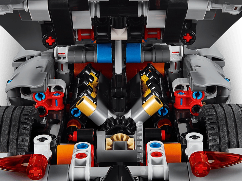 Конструктор LEGO Technic Koenigsegg Jesko Absolut, серый гиперкар, 801 деталей