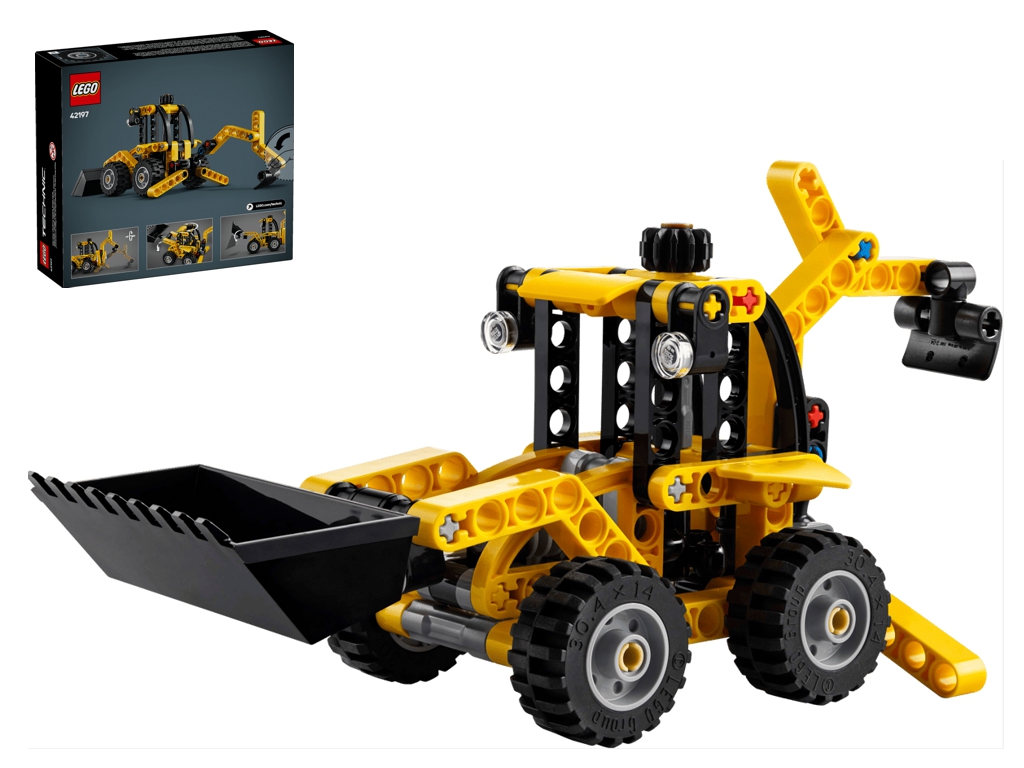 Конструктор LEGO Technic Экскаватор-погрузчик, 104 деталей