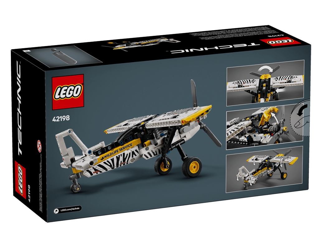 Конструктор LEGOTechnic Буш-самоліт, 333 деталі