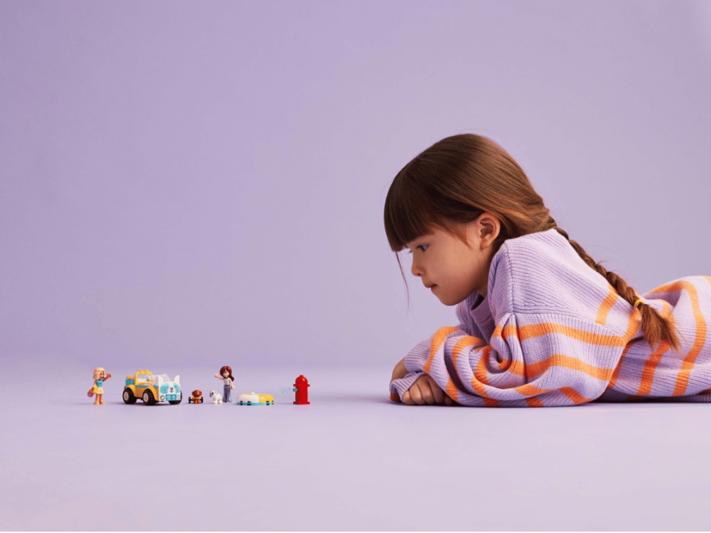 Конструктор LEGO Friends Авто Груминг для кошек, 60 деталей