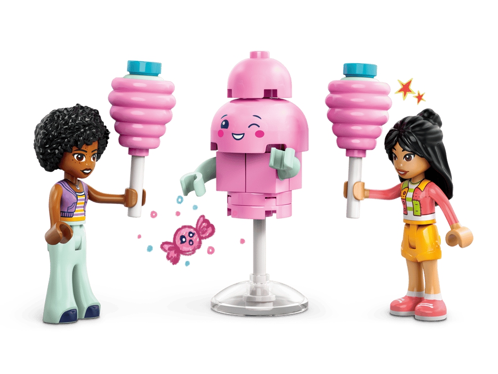 Конструктор LEGO Friends Ятка із солодкою ватою та скутер, 110 деталей