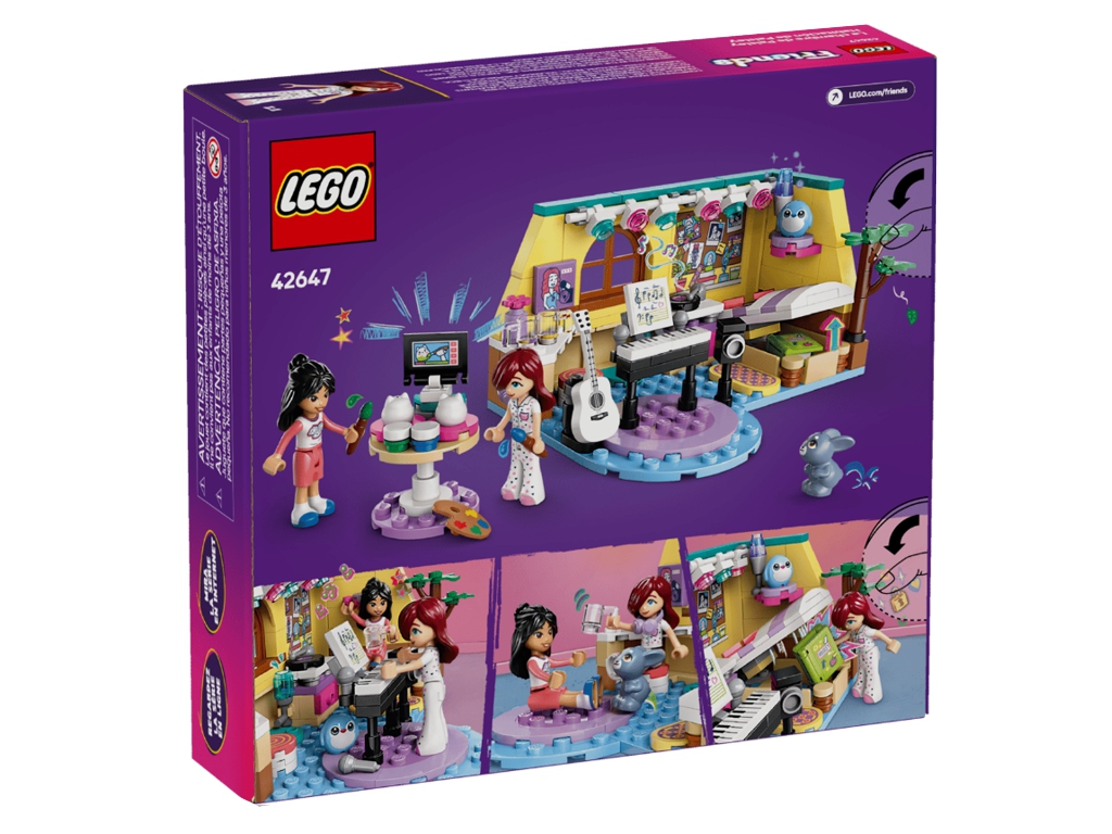 Конструктор LEGO Friends Комната Пейсли, 199 деталей