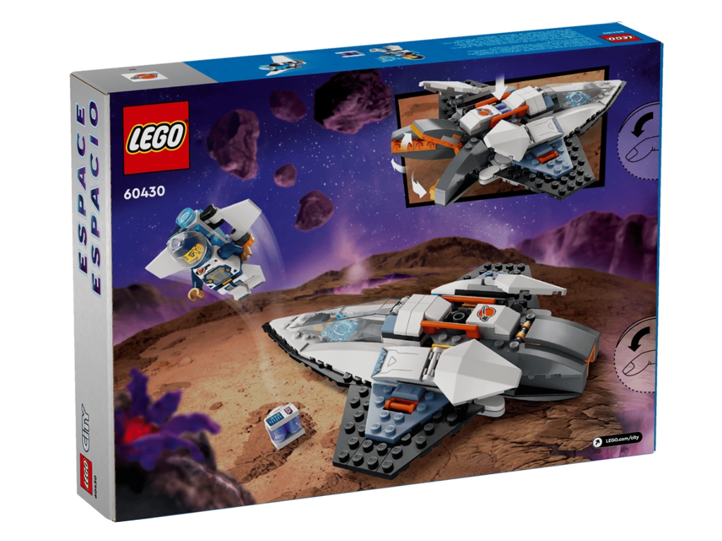 Конструктор LEGO City Міжзоряний космічний корабель, 240 деталей