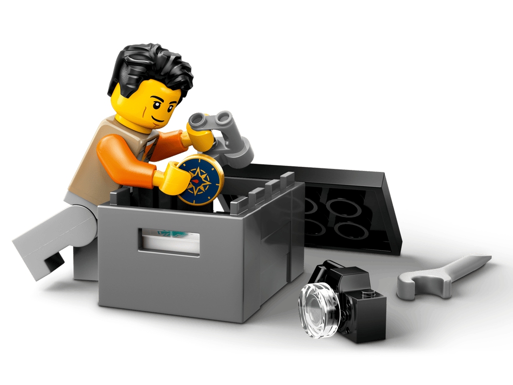 Конструктор LEGO City Внедорожный горный грузовик 4×4, 221 деталь