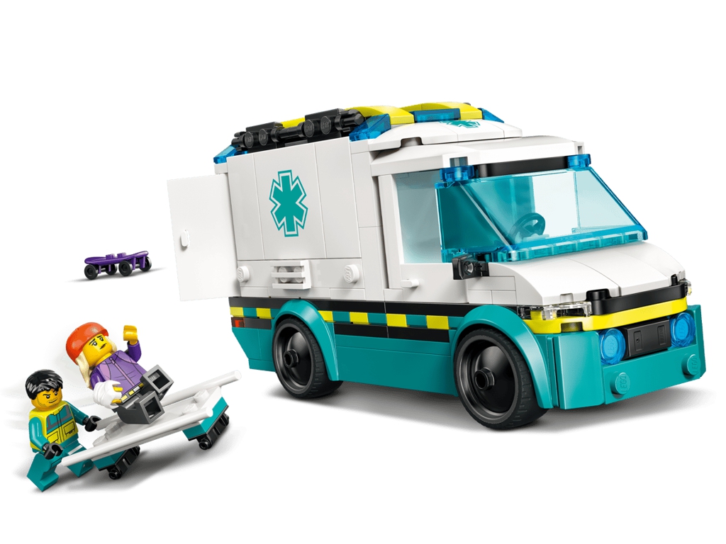Конструктор LEGO City Скорая помощь, 184 детали