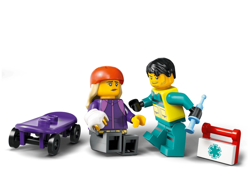 Конструктор LEGO City Скорая помощь, 184 детали