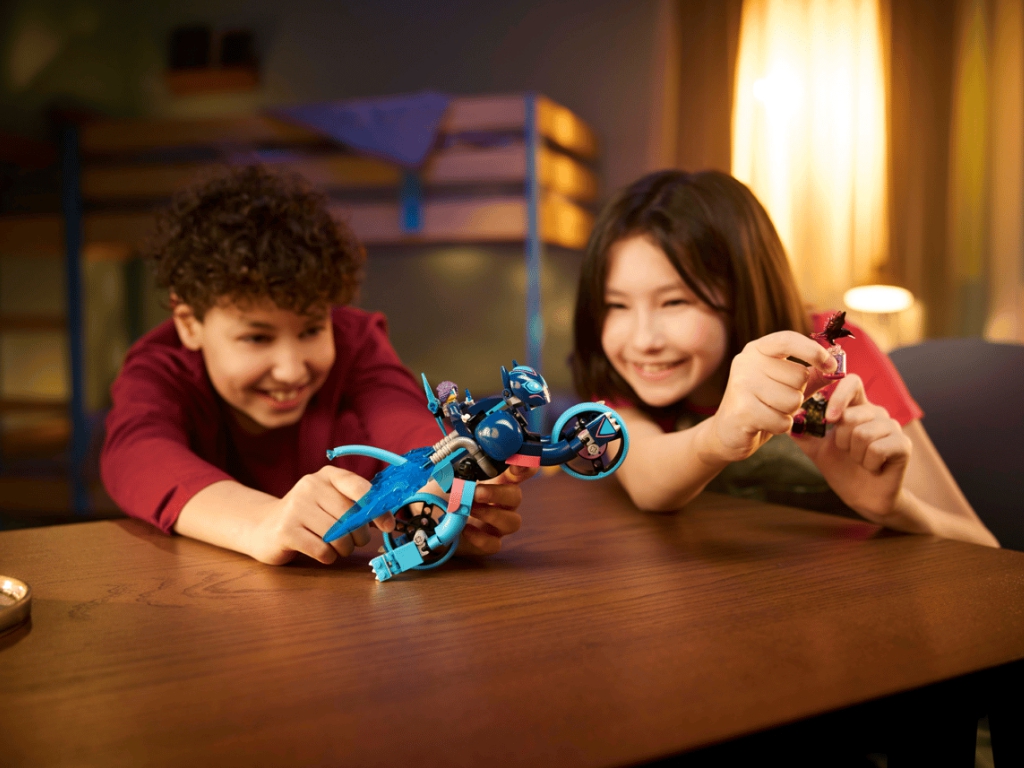 Конструктор LEGO DREAMZzz Кошачий мотоцикл Зоуи, 226 деталей