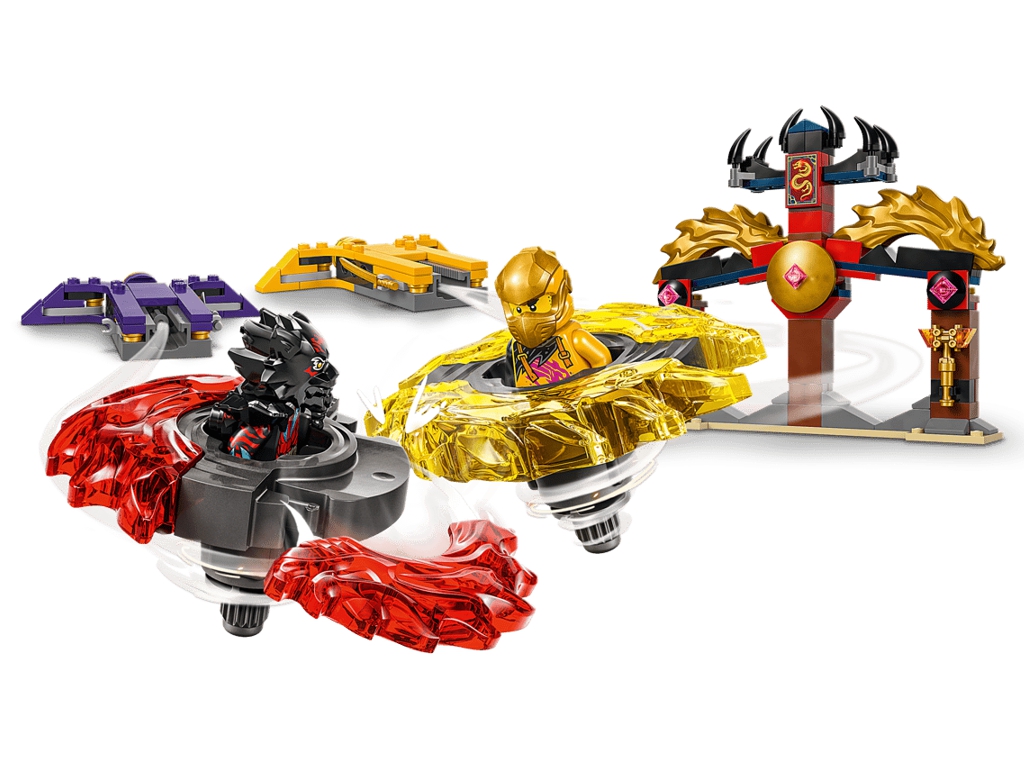 Конструктор LEGO Ninjago Бойовий набір дракона Спін-джитсу, 186 деталей