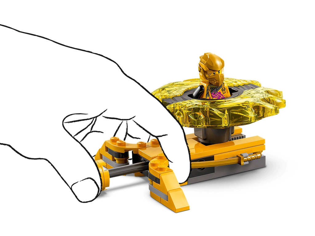 Конструктор LEGO Ninjago Бойовий набір дракона Спін-джитсу, 186 деталей