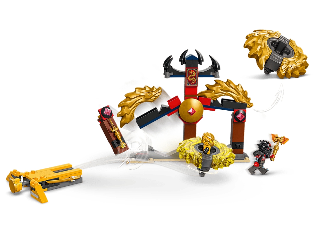 Конструктор LEGO Ninjago Бойовий набір дракона Спін-джитсу, 186 деталей