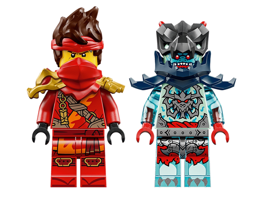 Конструктор LEGO Ninjago Скоростная гонка Кая на мотоцикле, 79 деталей