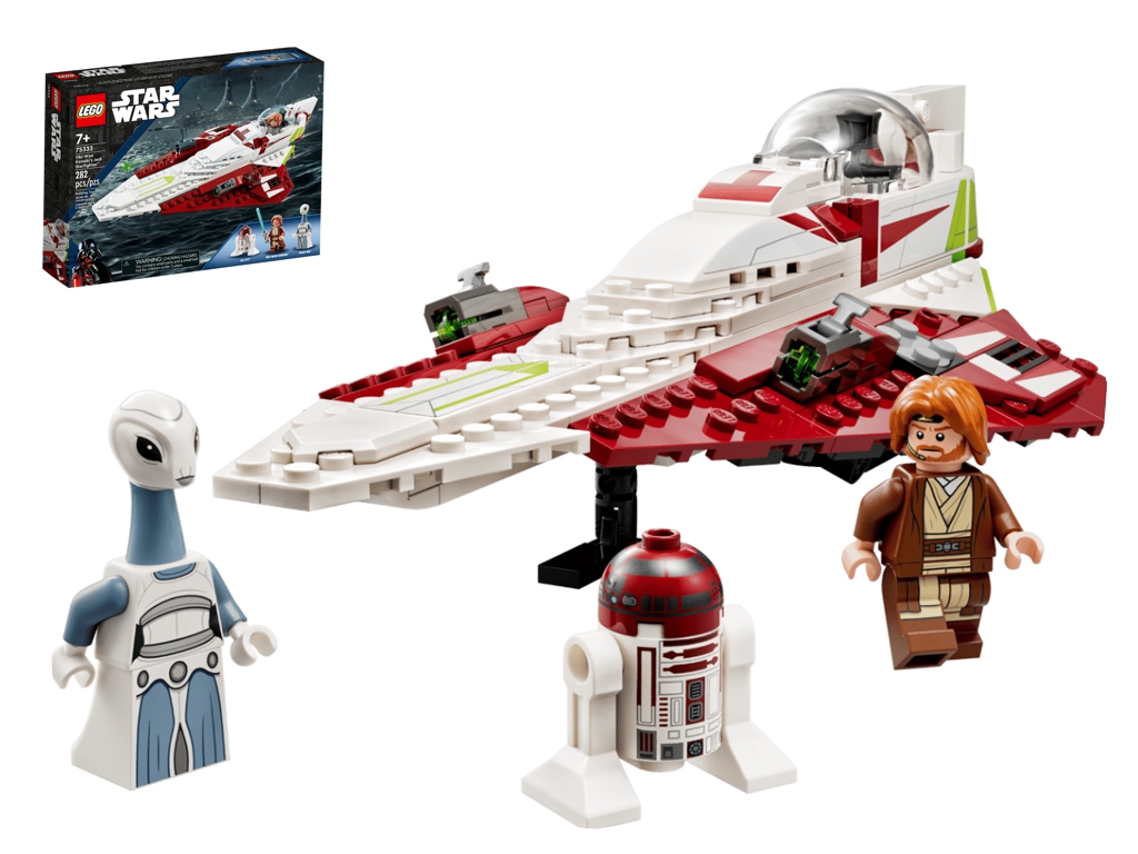 Конструктор LEGO Star Wars Звездный истребитель джедая Оби-Вана Кеноби, 282 детали