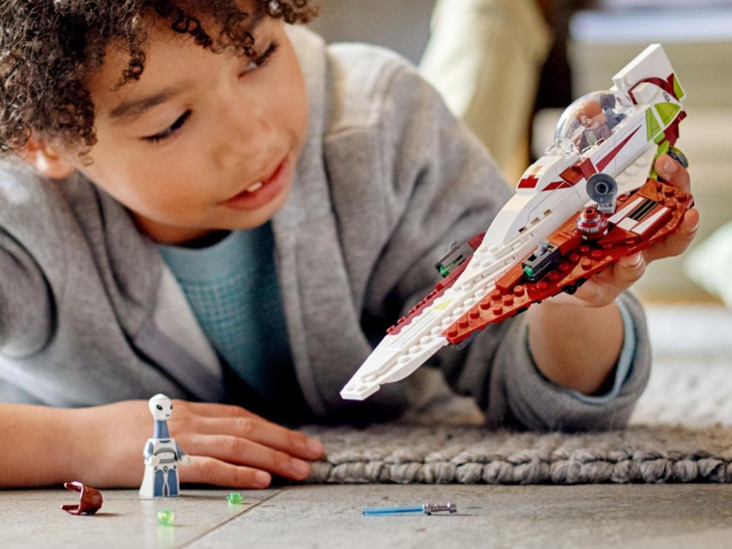 Конструктор LEGO Star Wars Звездный истребитель джедая Оби-Вана Кеноби, 282 детали
