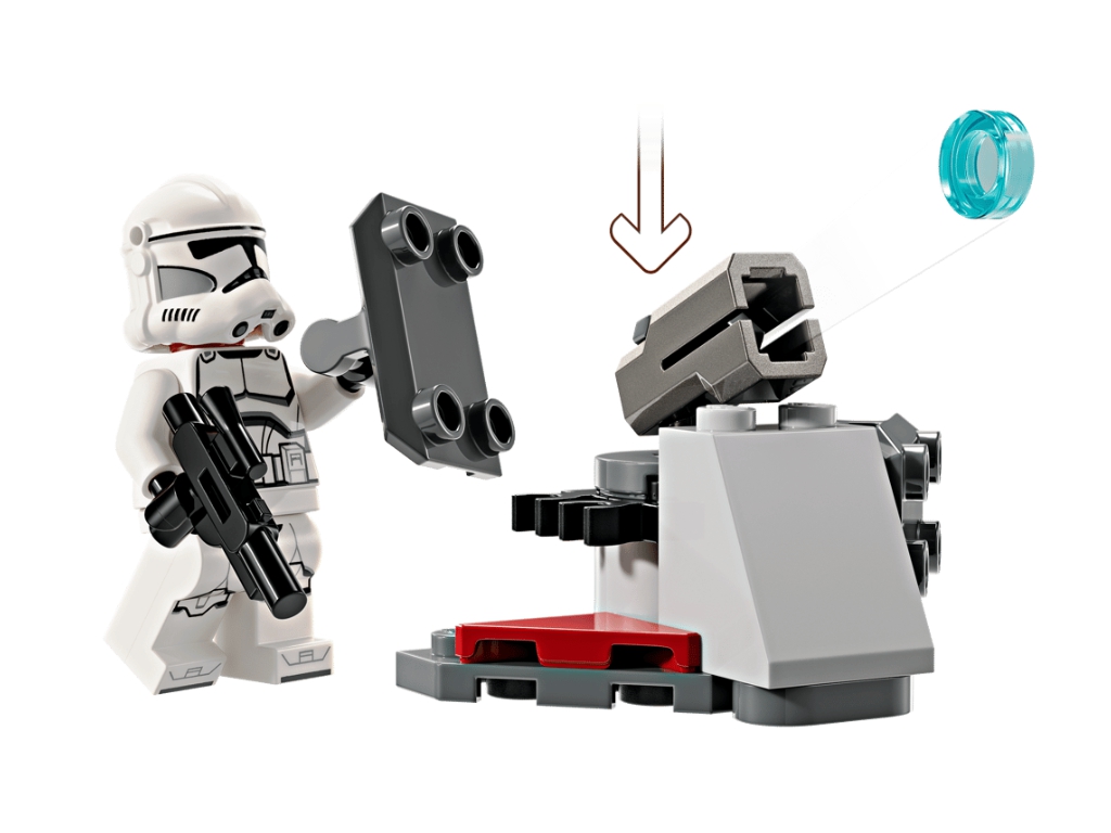 Конструктор LEGO Star Wars Клоны-пехотинцы и боевой дроид. Боевой набор, 215 деталей