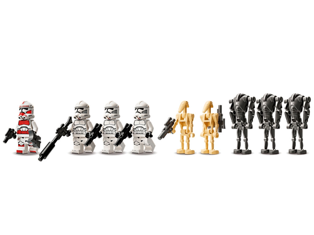Конструктор LEGO Star Wars Клоны-пехотинцы и боевой дроид. Боевой набор, 215 деталей