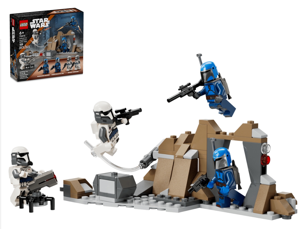 Конструктор LEGO Star Wars Боевой комплект «Засада на Мандалоре», 109 деталей