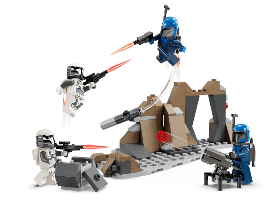 Конструктор LEGO Star Wars Боевой комплект «Засада на Мандалоре», 109 деталей