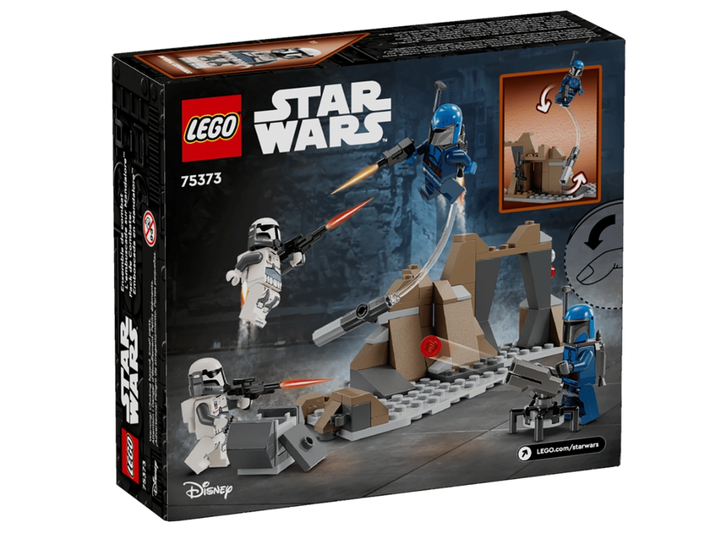 Конструктор LEGO Star Wars Боевой комплект «Засада на Мандалоре», 109 деталей